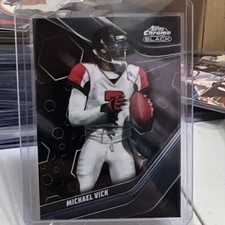 Topps Chrome Black Michael Vick #102 Atlanta Falcons 2023 Football Card