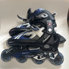 Schwinn inline skates. challenge series. kids size 5-8 adjustable.