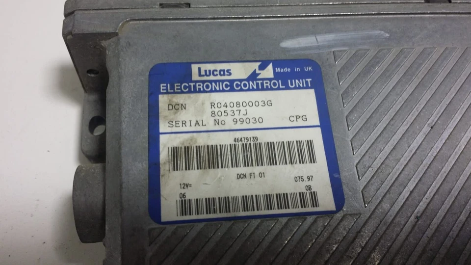 CENTRALINA MOTORE PER FIAT Marea Weekend R04080003G Diesel 1900 (96>01) - Immagine 3 di 4