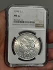 1898 Morgan Silver Dollar NGC MS62