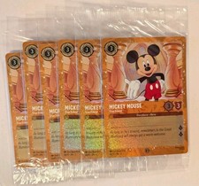 MICKEY MOUSE True Friend DISNEY Lorcana PUZZLE PROMO Glimmer Foil 36/P2 Lot 6