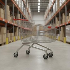 Supermarket Shopping Cart Sturdy Construction Shopping Cart with Child Seat