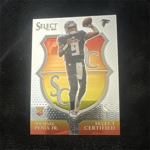 2024 Panini Select Michael Penix Jr. Atlanta Falcons Select Certified RC #9