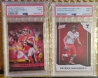 Patrick Mahomes 2022 Panini Chronicles Pink, 2021 Father's Day Psa 9