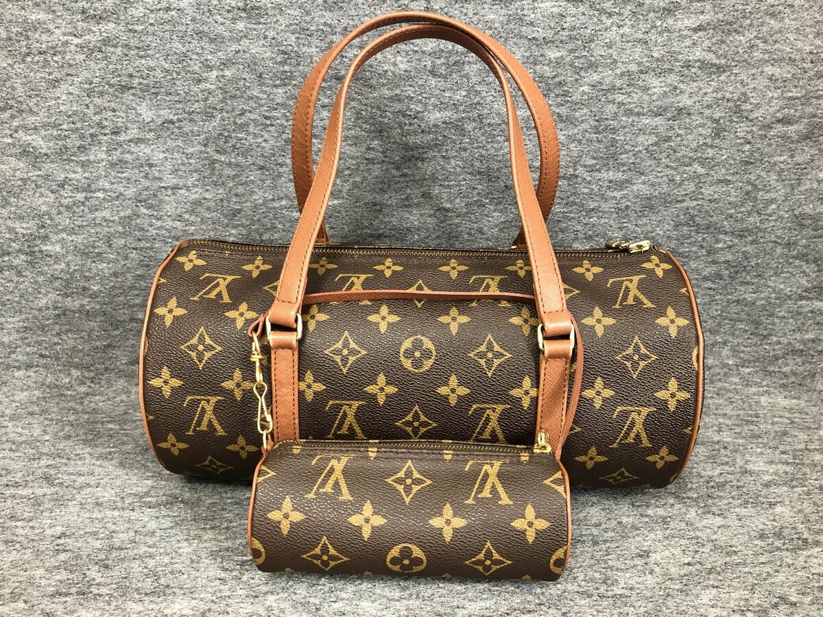 Authentic Louis Vuitton Hand Bag Papillon 30 Monogram Canvas Authentic Louis Vuitton Hand Bag Papillon 30 Monogram Canvas