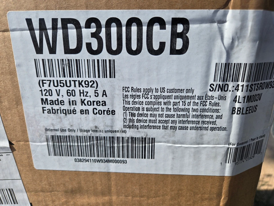 NEW LG WD300CB SideKick 27" 1.0 CU. Ft. High-Efficiency Top Load Pedestal Washer - Image 3 of 4