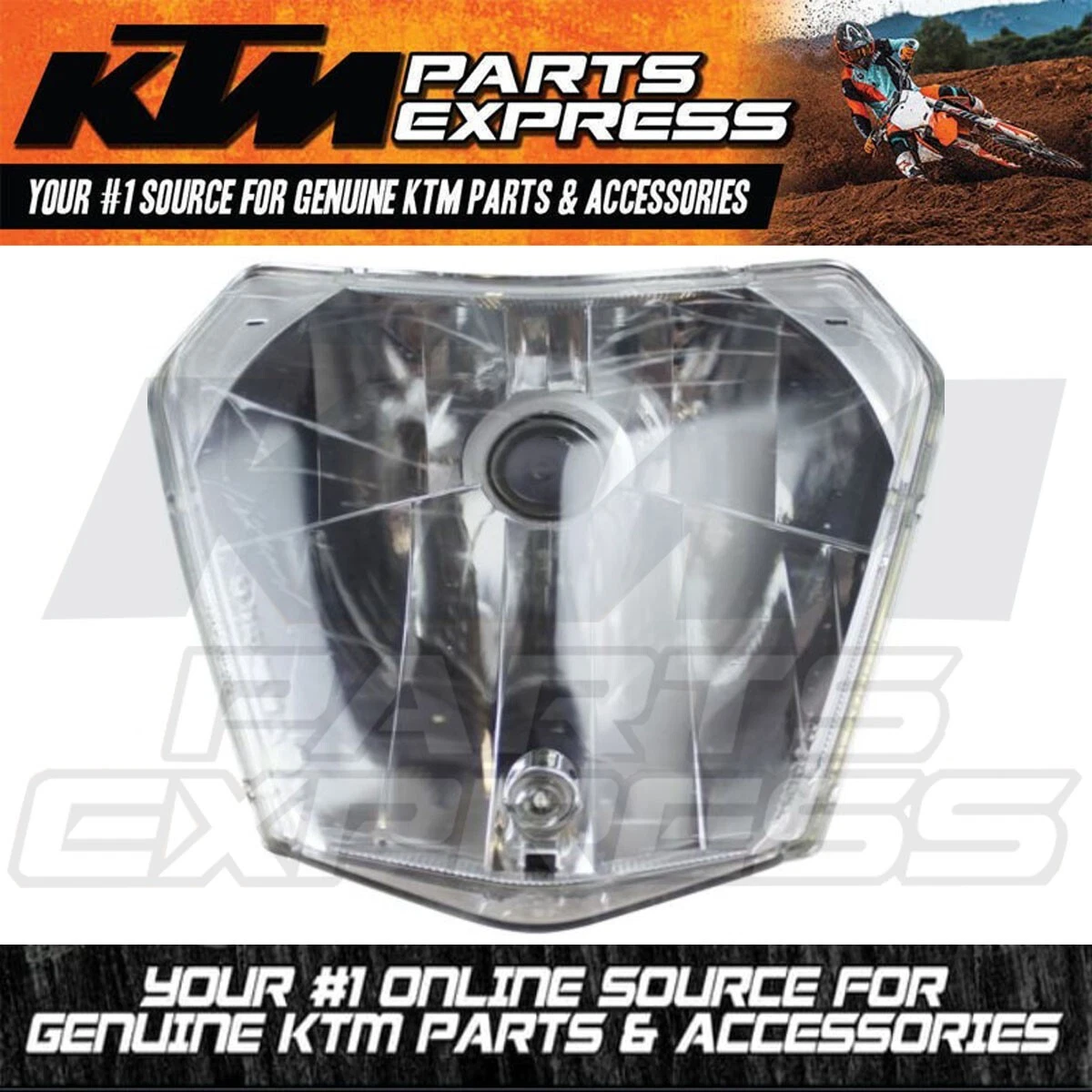 HEAD LIGHT CPL. 2013 [78114001000] Headlight KTM EXC 13-19