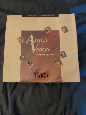 AmigaVision Authoring System for Commodore Amiga (1990)
