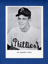 1958-61 ART MAHAFFEY, Phillies ~ 5X7 picture pack photo Sportservice NOT JAY 57