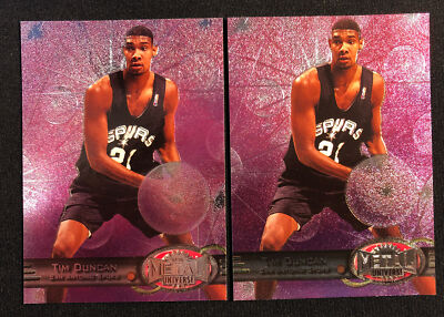 1997-98 Metal Universe Tim Duncan Rc #66 ROOKIE Spurs | eBay