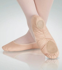 Angelo Luzio 202 Leather Split Sole Ballet Shoe Multiple Sizes FREE SHIPPING