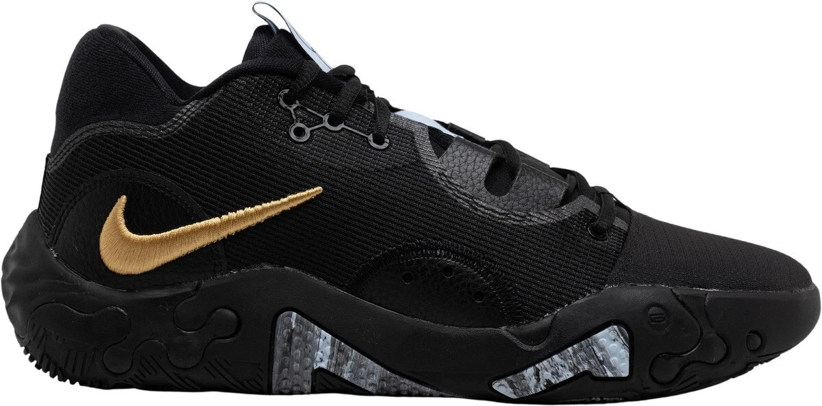 シューズ(男性用) Nike PG6 Black llic gold 27.0 s-l400.jpg
