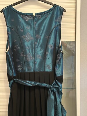 Dirndl Stützle St.Peter Trachten mit weißem Hemd, Grösse 52, Türkis 