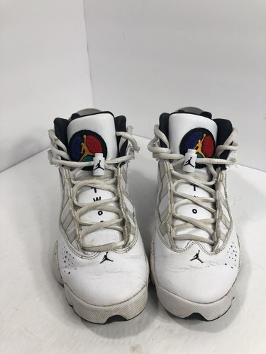 Nike Boys Air Jordan 6 Rings Confetti 323419-100 White Basketball Shoes  SZ4Y B2 | eBay