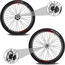 FITTOO Mountain Bike Front Back Wheel Set 26? MTB Wheelset 8 Speed QR