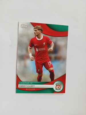 Trading Karte Harvey Elliott FC Liverpool NEU 