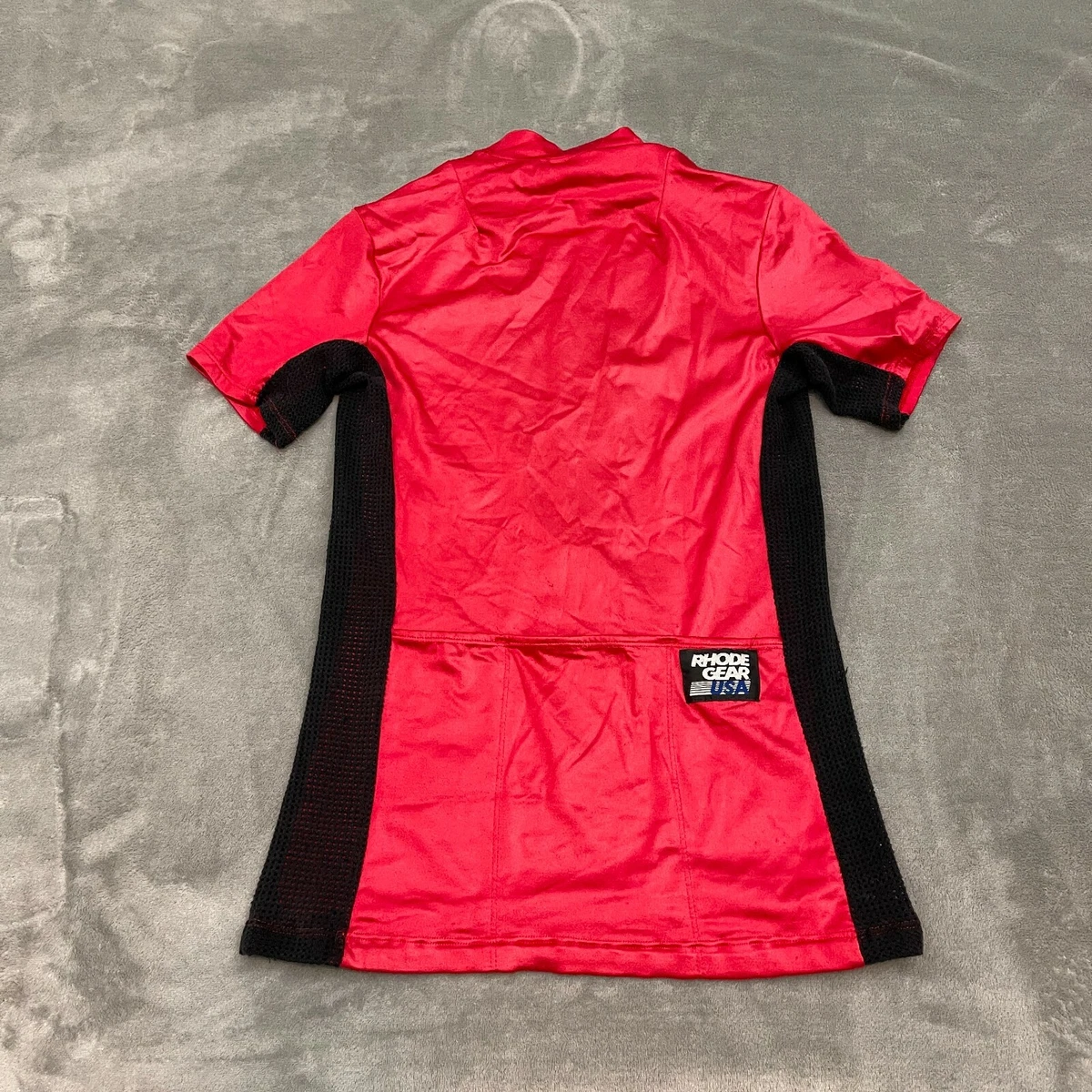 Men s Cycling Jersey Rhode Gear USA Cycling Jersey Shirt Short Sleeve Red Small
