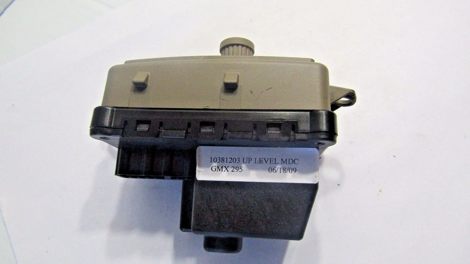 10381203 CADILLAC STS REGULADOR DE TABLERO INFORMACIÓN DE VIAJE INTERRUPTOR DE PANTALLA NUEVO ORIGINAL Foto 4 de 4