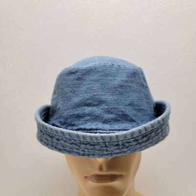 Vintage Gap Denim Bucket Hat - Side Snaps - Size Small  display picture 1