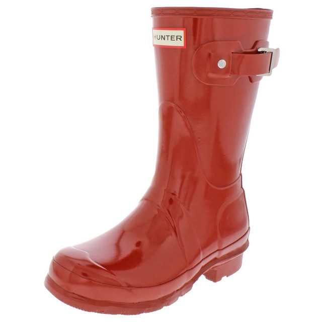 short red hunter boots sale
