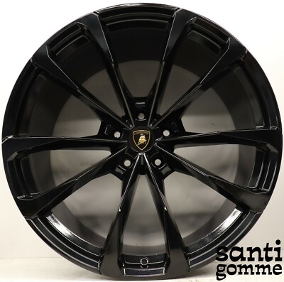 1 Rim Lamborghini Urus 10 X 23'' Original 4ML601025AE Black Glossy Taigete