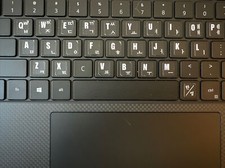 Dell XPS 9510 9520 Palmrest Touchpad US Backlit Keyboard 5Y9T0 B42