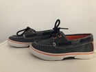 Sperry Top-Sider Halyard Navy/ Orange Boys Size 8.5M Shoes — photo 3
