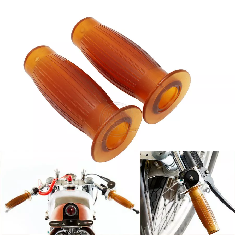 Retro motorcycle grips deals