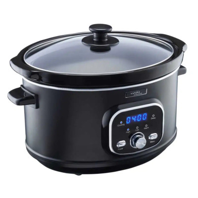 Cooks Professional Digitaler Schongarer 3,5 Liter Deckel & abnehmbare Keramikschüssel