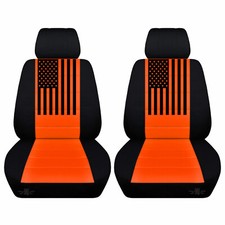Truck Seat Covers Fits 2008-2023 Chevy Silverado - American Flag Car Seat Covers