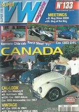 SUPER VW MAGAZINE N°133 KARMANN GHIA CAB / COX 1303 2.4L / COX BILLABUG II