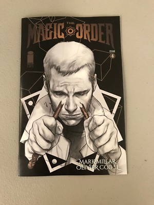 MAGIC ORDER 4 BEN OLIVER EXCLUSIVE VARIANT Mark Millar Olivier Coipel Netflix 