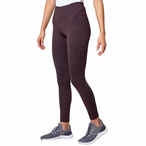 Mondetta Ladies' Brushed Fleece Lined Jacquard Legging D35 eBay