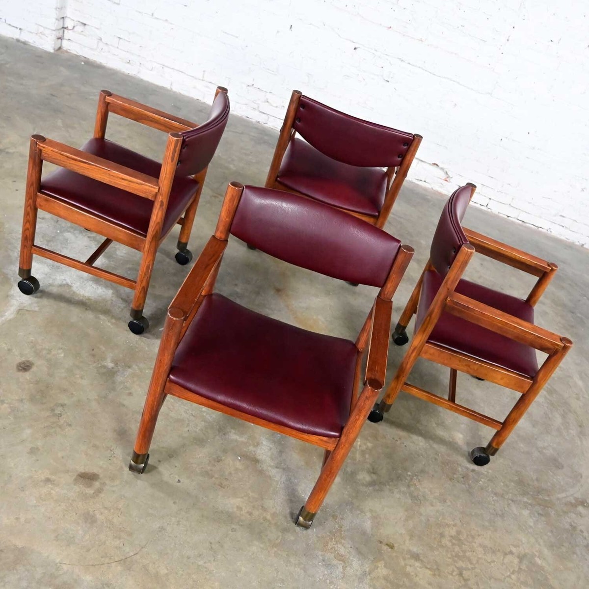 Mid Century Red Wooden Chair Mid-Century Modern To Modern