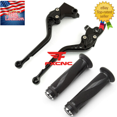 For Yamaha FZ-07 MT-07 2014-2022 CNC Brake Clutch Levers Grips Adjust Motorcycle