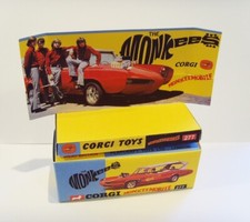 CORGI. 277 - MONKEEMOBILE  - Custom/ repro box and tray ONLY (No car included)