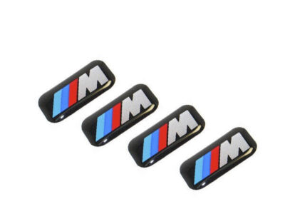 Genuine OEM BMW M Sport Wheel Emblem, SET OF 4 - 36112228660