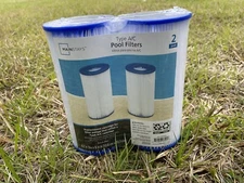 NEW! Mainstays 2-Pack TYPE A or C Pool Universal Replacement Filter Cartridge