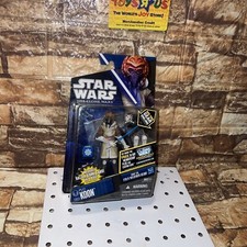 Star Wars Clone Wars Plo Koon Action Figure  53 Hasbro 2011 New