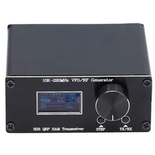 Radio Transceiver, SDR QRP HF Transceiver 10kHz to 220MHz VFO Generator Super...