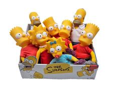 The Simpsons Plüsch Homer Bart Lisa Maggie Jakks Pacific NEU inkl. Display