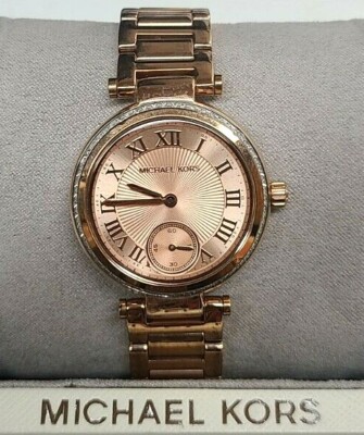 Michael Kors MK5971 Skylar Rose Gold Dial Rose Gold  display picture 3