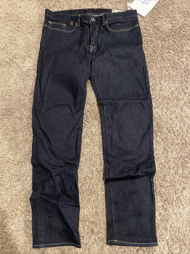Riding Demin Pants Raw Indigo Size 