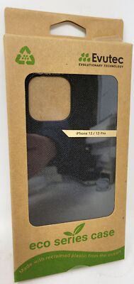 Evutec Woven Fabric Case for Apple iPhone 12 / iPhone 12 Pro, Eco Friendly