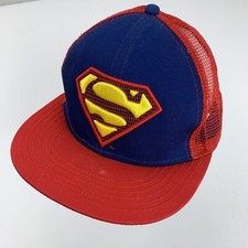 Superman DC Comics Youth Trucker Ball Cap Hat Snapback