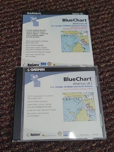 BlueChart America's V8.5 / Garmin With Update CD 9.0 | eBay