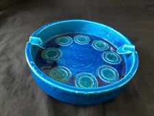 BITOSSI ASHTRAY / DISH SCHAAL ALDO LONDI BLUE RIMINI 1960