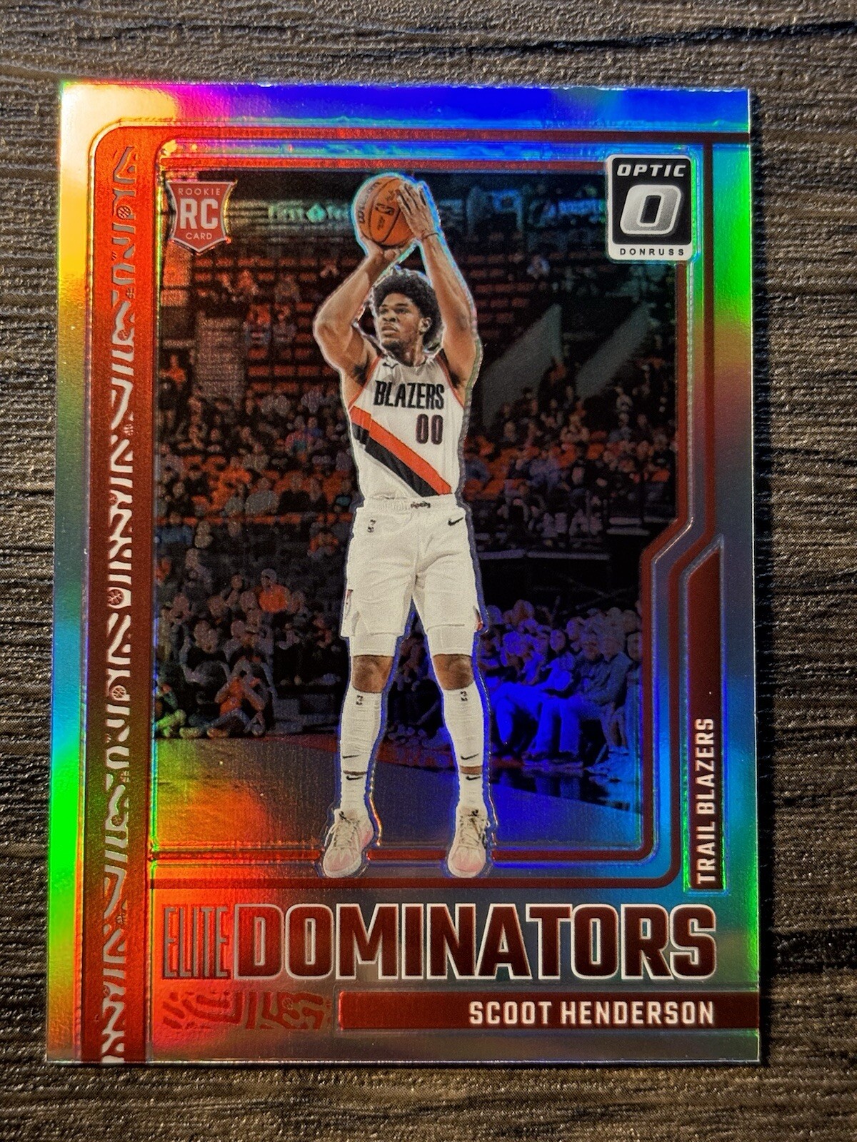 2023-24 Donruss Optic Scoot Henderson Elite Dominators Holo Prizm RC #10