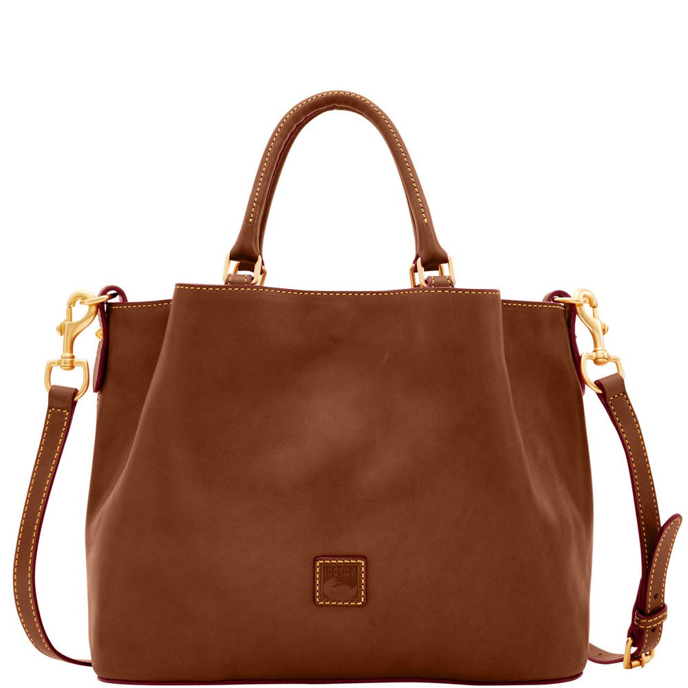 Dooney & Bourke Brenna Florentine Leather Shoulder Bag  