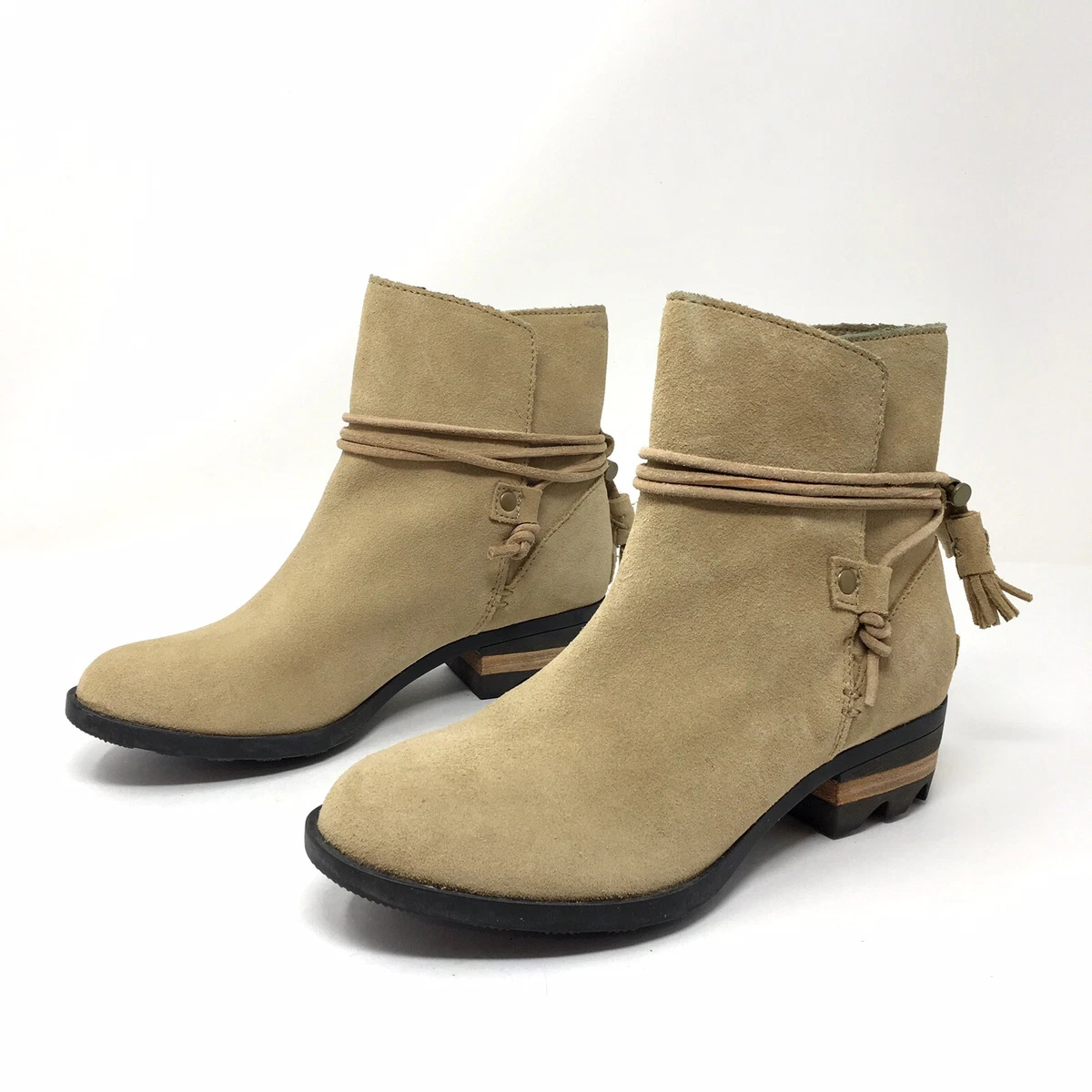 Sorel farah short hotsell waterproof suede bootie